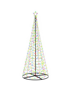 Albero di Natale LED a spirale con base EKENAS 250 cm 370 LED 2