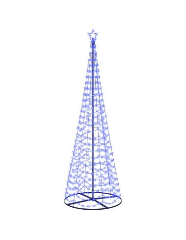 Albero di Natale LED a spirale con base EKENAS 300 cm 475 LED