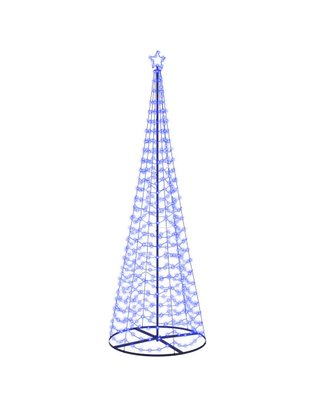 Albero di Natale LED a spirale con base EKENAS 300 cm 475 LED