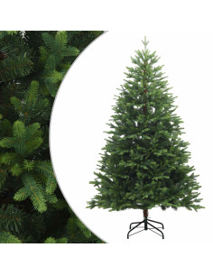 Albero di Natale Artificiale con Rami Pieghevoli 150 cm 2