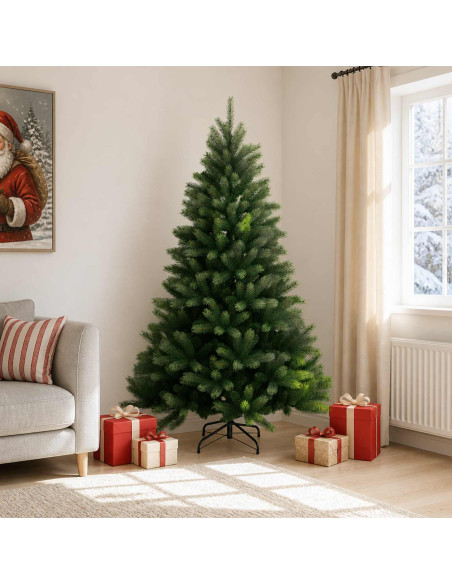 Albero di Natale Artificiale con Rami Pieghevoli 240 cm