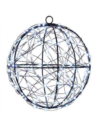 Luce a punta di Natale 200 LED Bianco freddo Ø 20 x 22 cm