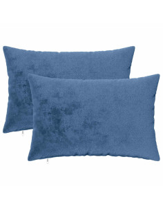 Federa 2 pz HEERLEN Azzurro 50 x 80 cm Flanella 2