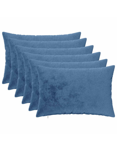 Federa 6 pz HEERLEN Azzurro 50 x 80 cm Flanella