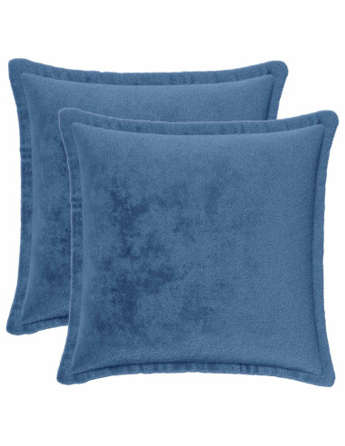 Federa 2 pz HOUTEN Azzurro 40 x 40 cm Flanella