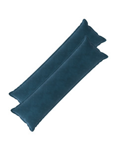 Federa 2 pz HOUTEN Blu 40 x 145 cm Velluto 2