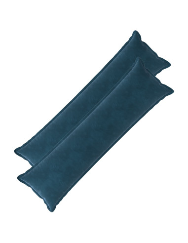 Federa 2 pz HOUTEN Blu 40 x 145 cm Velluto
