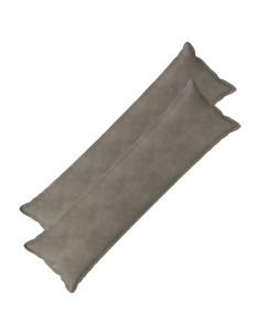 Federa 2 pz HOUTEN Grigio Chiaro 40 x 145 cm Velluto 2