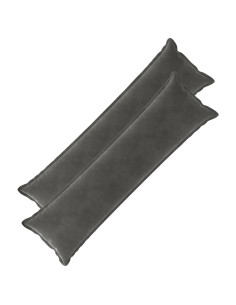 Federa 2 pz HOUTEN Grigio Scuro 40 x 145 cm Velluto 2