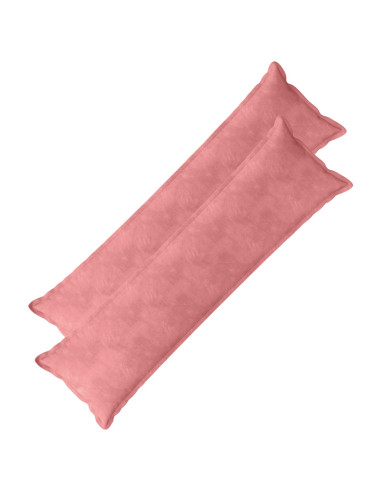 Federa 2 pz HOUTEN Rosa 40 x 145 cm Velluto