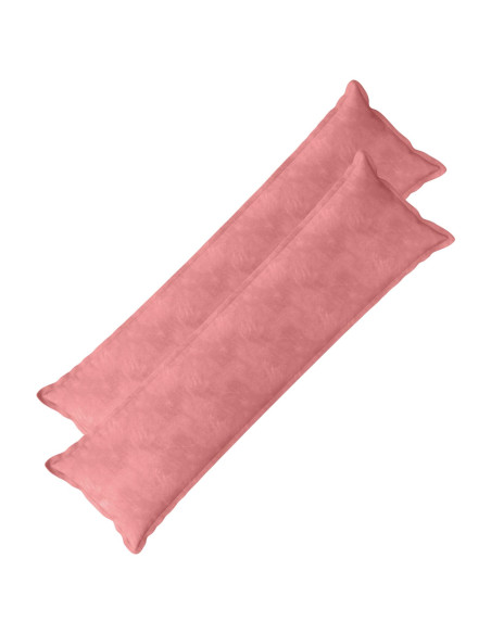 Federa 2 pz HOUTEN Rosa 40 x 145 cm Velluto