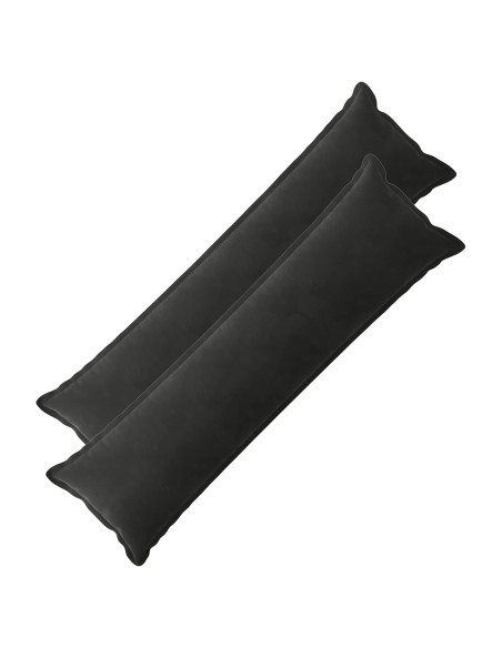 Federa 2 pz HOUTEN Nero 40 x 145 cm Velluto