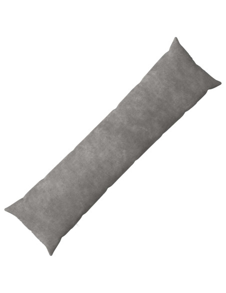 Cuscino HEERLEN Grigio Chiaro 40 x 145 cm Fleece in microfibra