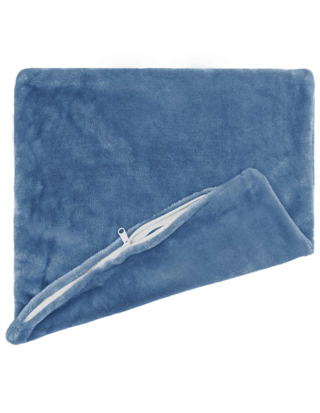 Federa 2 pz HEERLEN Azzurro 50 x 50 cm Flanella