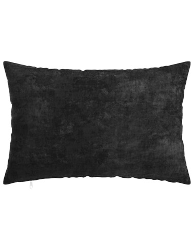 Federa 6 pz HEERLEN Antracite 50 x 75 cm Tessuto Chenille