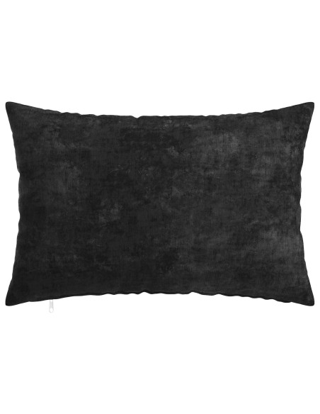 Federa 6 pz HEERLEN Antracite 50 x 75 cm Tessuto Chenille