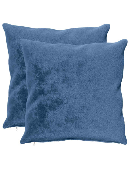 Federa 2 pz HEERLEN Azzurro 80 x 80 cm Flanella