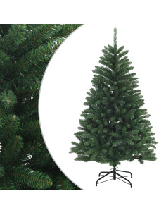 Albero di Natale Artificiale con Rami Pieghevoli 180 cm PVC 2