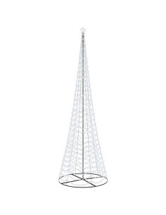 Albero di Natale LED a spirale con base EKENAS 500 cm 868 LED 2