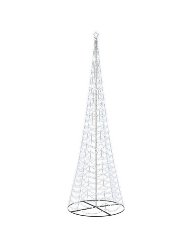Albero di Natale LED a spirale con base EKENAS 500 cm 868 LED