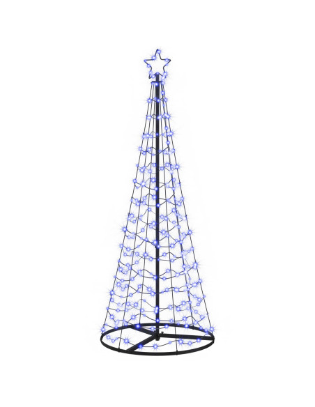 Albero di Natale LED a spirale con base EKENAS 180 cm 220 LED