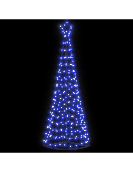 Albero di Natale LED a spirale con base EKENAS 180 cm 220 LED