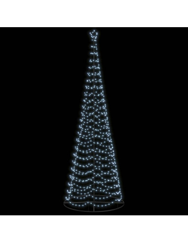 Albero di Natale LED a spirale con base EKENAS 400 cm 588 LED