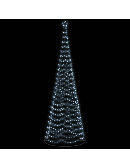 Albero di Natale LED a spirale con base EKENAS 400 cm 588 LED