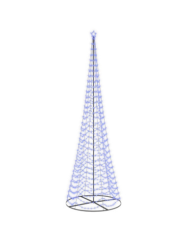Albero di Natale LED a spirale con base EKENAS 500 cm 868 LED