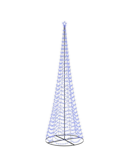 Albero di Natale LED a spirale con base EKENAS 500 cm 868 LED