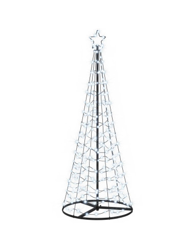 Albero di Natale LED a spirale con base EKENAS 180 cm 220 LED