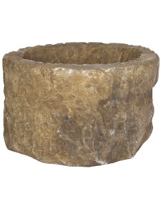 Vaso da giardino Pietra invecchiata Ø 35 x 20 cm 2