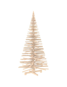 Albero di Natale in legno KOTKA 210 cm Legno Massello di Pino 2