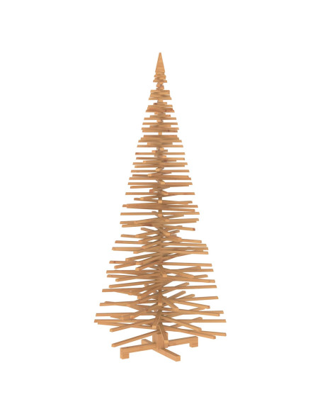 Albero di Natale in legno KOTKA 240 cm Legno Massello di Pino