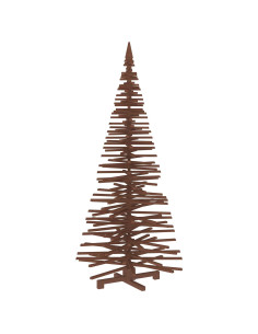 Albero di Natale in legno KOTKA 240 cm Legno Massello di Pino 2