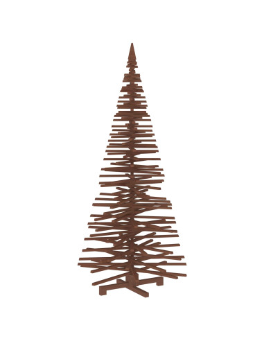 Albero di Natale in legno KOTKA 240 cm Legno Massello di Pino