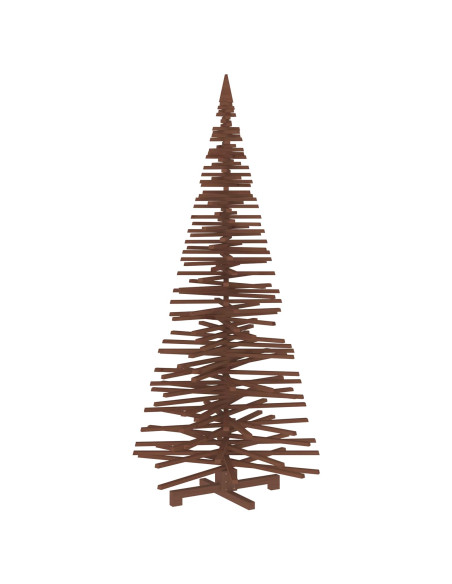 Albero di Natale in legno KOTKA 240 cm Legno Massello di Pino