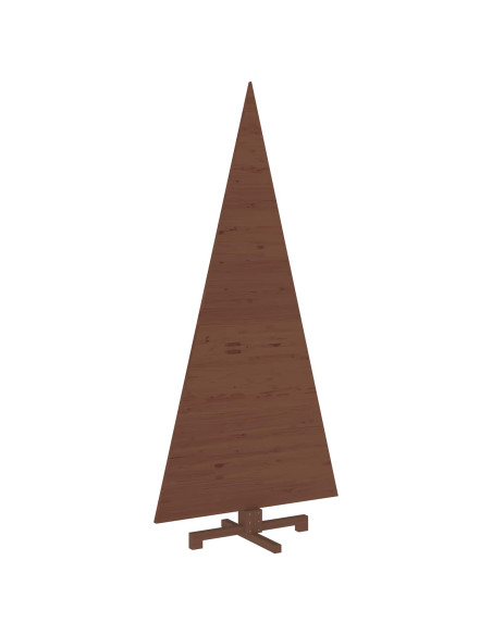 Albero di Natale in legno KOTKA 240 cm Legno Massello di Pino
