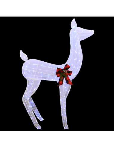 Renna di Natale 3D LOVIISA 200 LED Bianco freddo