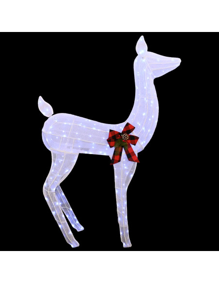 Renna di Natale 3D LOVIISA 200 LED Bianco freddo