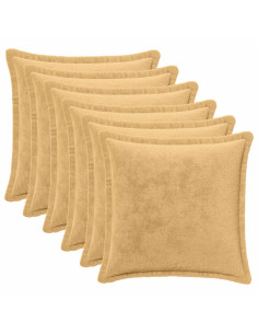 Federa 6 pz HOUTEN Tortora 30 x 30 cm Flanella 2
