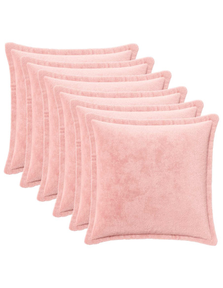 Federa 6 pz HOUTEN Rosa 35 x 35 cm Flanella