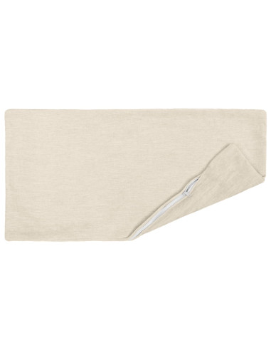 Federa 2 pz HEERLEN Crema 50 x 80 cm Tessuto Chenille