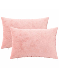 Federa 6 pz HEERLEN Rosa 50 x 80 cm Flanella 2