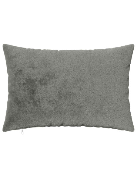 Federa 6 pz HEERLEN Grigio Scuro 50 x 75 cm Flanella