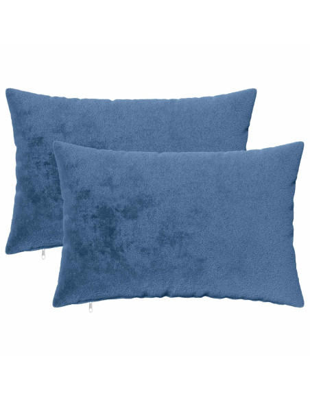 Federa 2 pz HEERLEN Azzurro 50 x 75 cm Flanella