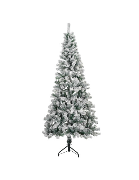 Albero di Natale artificiale con palline 180 cm 300 LED