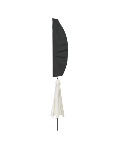 Copertura Ombrellone Giardino Nera 280x30/81/45 cm 420D Oxford