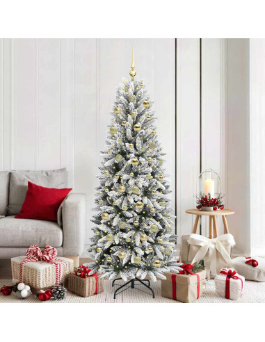 Albero di Natale artificiale Bianco 180 cm