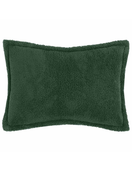 Federa 6 pcs HOUTEN Verde Scuro 50 x 80 cm Bouclé